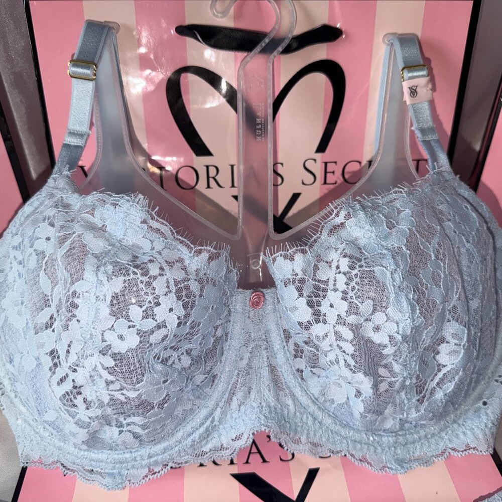 Victoria's Secret Bra Unlined Dream Angels 36B Light Blue